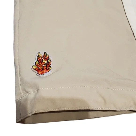 Teddy Fresh Colorblock Pullover Windbreaker Jacket Size S Anorak Hooded 1/2 Zip - Picture 5 of 13